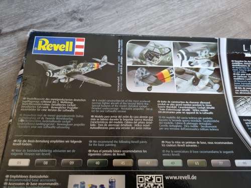Revell 03958 Messerschmitt Bf109 G-10 Model Kit
