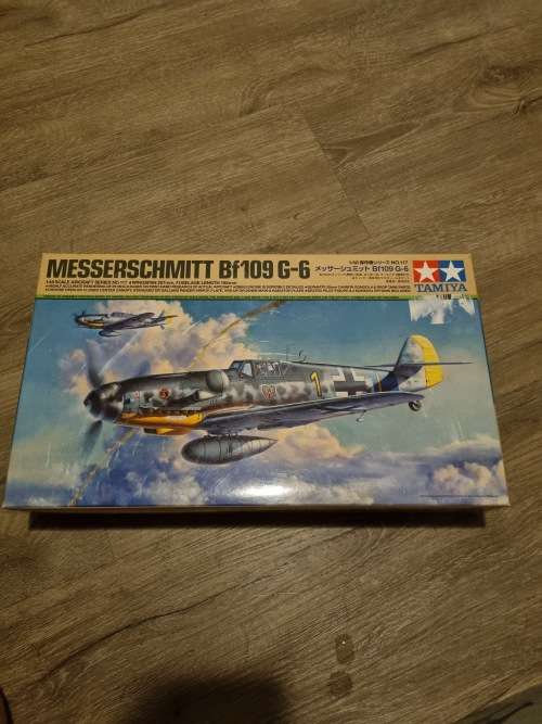 Tamiya Plastic Kit 61117 Messerschmitt Bf109 G-6 1/48 Scale