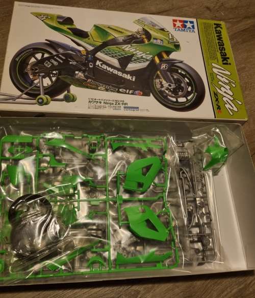 Tamiya 1/12 Kawasaki Ninja Zx-rr Motorcycle Tam14109