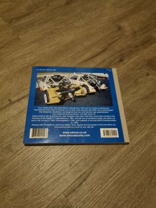 Peugeot 205 T16 (Rally Giants) by Robson New 9781787113251 Fast Free Shipping-.