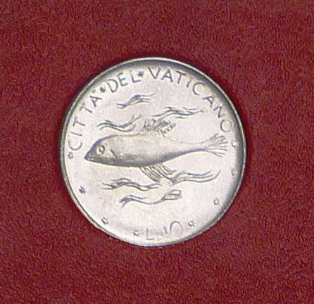 VATICAN Souvenir Citta` Del Vaticano Five (5) Coin Mint Set with SILVER Pope John Paul II Medal