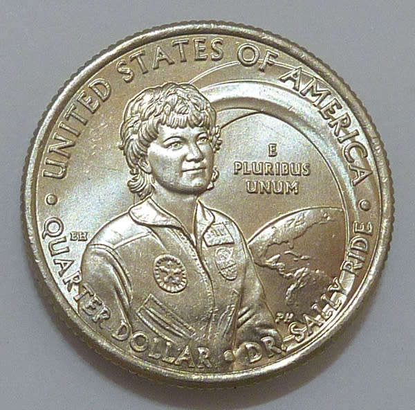 USA 25c Quarter Dollar 2022-P `Sally Ride`