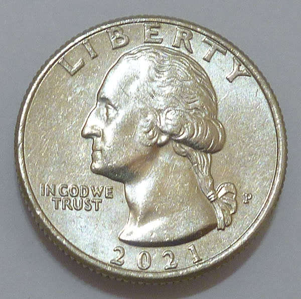 USA Quarter Dollar 2021-P `Crossing the Delaware`