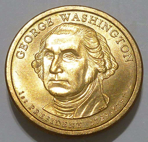 USA George Washington 2007-P Presidential $1 Coin