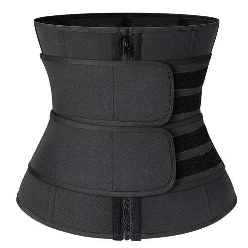 Women Waist Trainer Body Shaper Slimmer Sweat Belt Tummy Control Band-Available in BLACK