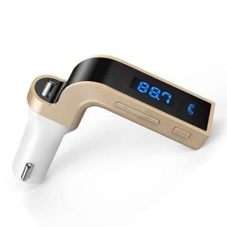 CarG7 Bluetooth Fm transmitter - Gold