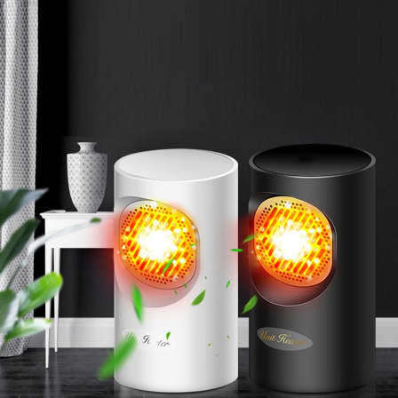300W 220V Mini Portable Fast Heater Heated Electric Cooler Hot Fan Home Winter Wa... (COLOR1: BLACK)