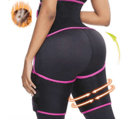 3 in 1 adjustable waist and thighs training band