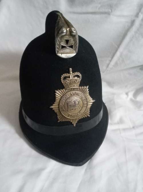 British Greater Manchester Bobby helmet