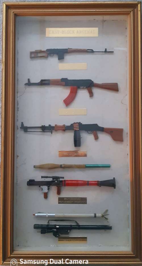 Eastern block arsenal 1/12 scale display