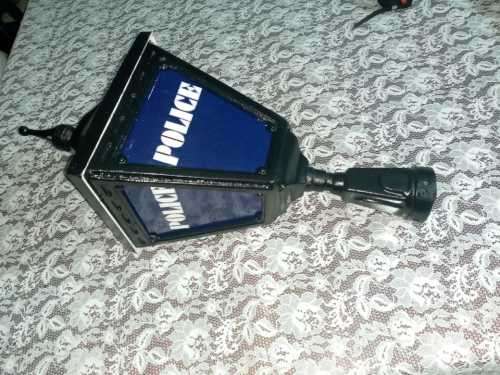 WOW! HOT! Stunning Police Station Lamp.