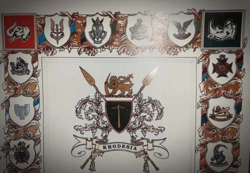 WOW. Rare ... Honourarium to the Rhodesian Forces. Ian Douglas Smith PM.