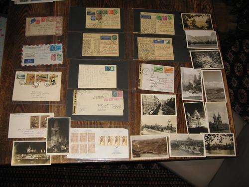 LOT Postal History and Postcards WW2 Censored Airmail China Japan USA Germany Prague + more