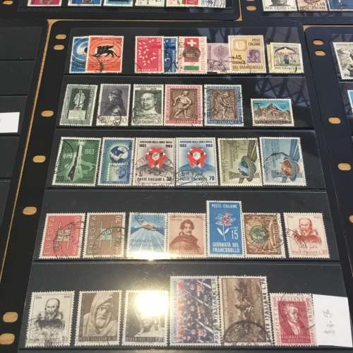 1960s Decade Italy No Duplication Not Complete Used Catalogue Aproximately R1150