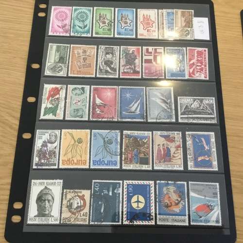 1960s Decade Italy No Duplication Not Complete Used Catalogue Aproximately R1150