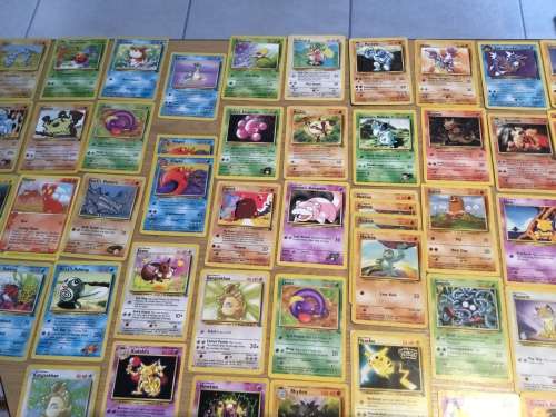 Pokémon LOT condition from terrible to excellent Some Duplication