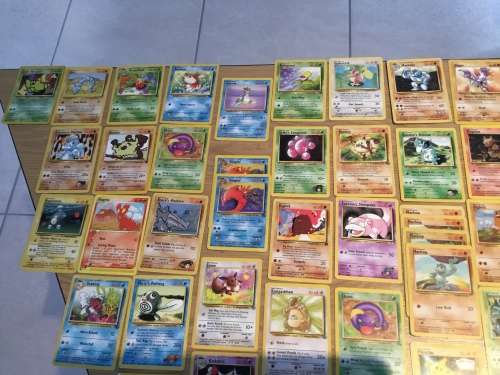 Pokémon LOT condition from terrible to excellent Some Duplication