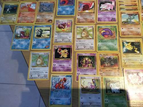 Pokémon LOT condition from terrible to excellent Some Duplication