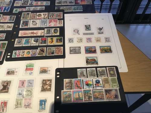 Italy 1970s Used Hinged & Some MH Catalogue Approximately R1170 Stock Pages NOT Included