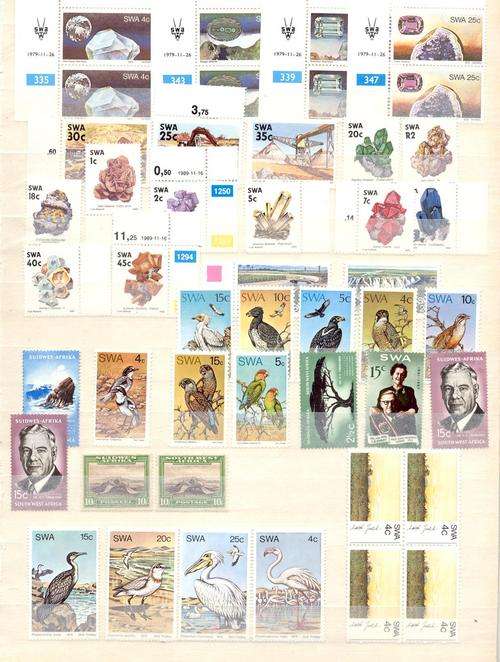 SWA Selection - Good Stamps - MNH Lot 1