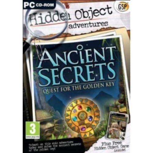 PC ANCIENT SECRETS QUEST FOR THE GOLDEN KEY H/O + FREE H/O GAME INSIDE