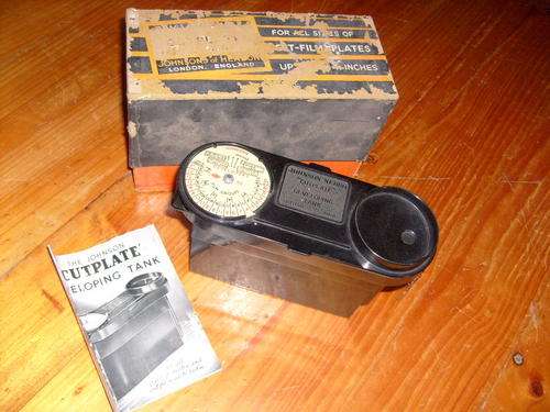 The Johnson Cutplate Developing Tank