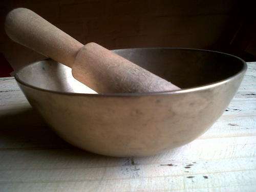 SInging Bowl from India Brass