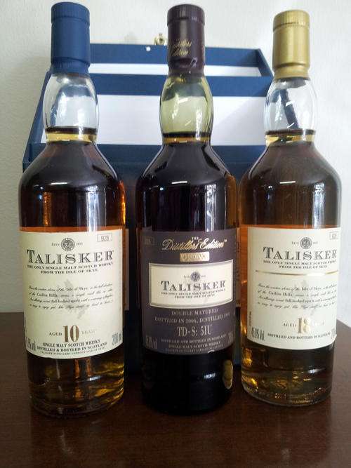 Talister Classic Malts Selection - 3 x 200ml in Gift Box.