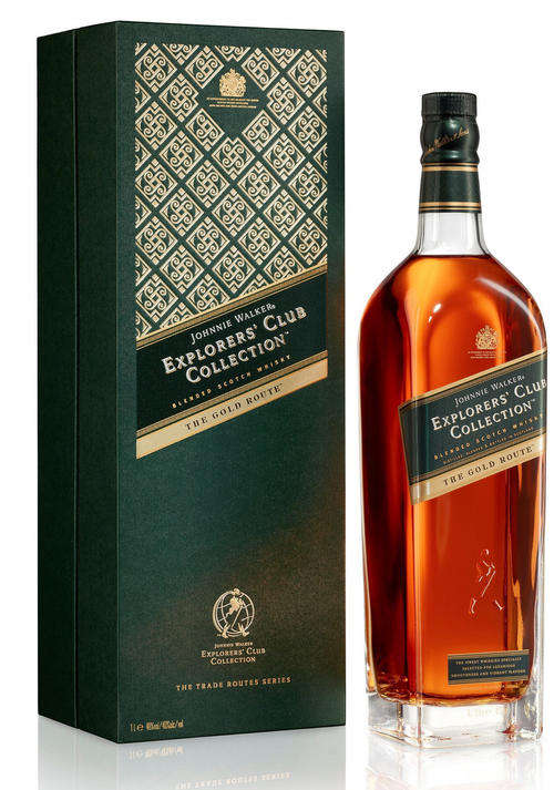 JOHNNIE WALKER "THE GOLD ROUTE" EXPLORER'S CLUB COLLECTION