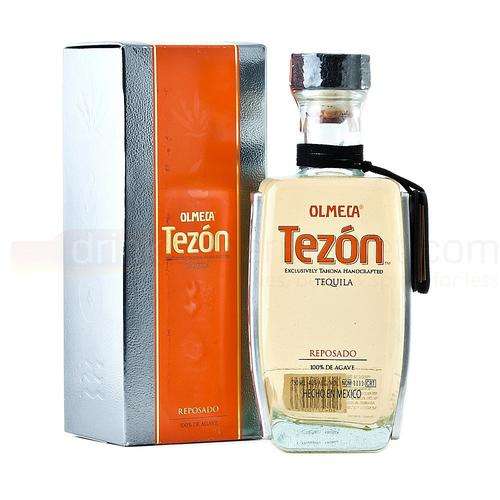 HAND NUMBERED 750ML OLMECA TEZON REPOSADO HANDCRAFTED TEQUILA  (UNOPENEND)