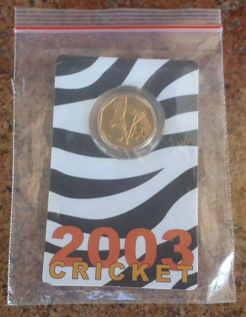 2002 50c CIRCULATION COIN - BAFANA BAFANA - ENCAPSULATED
