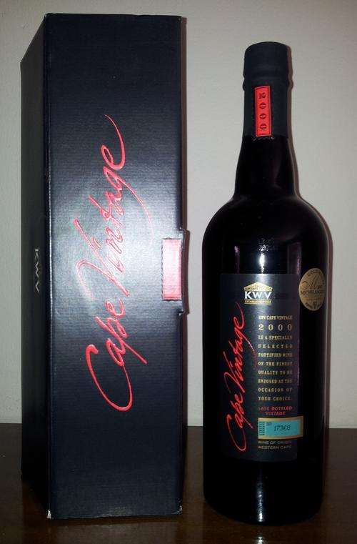 KWV Cape Vintage Reserve 2000 Limited Release - 750ml - Boxed - Numbered Bottle