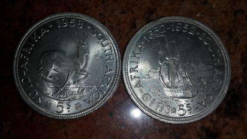 SILVER 5S COINS X2 (FOR BOTH)