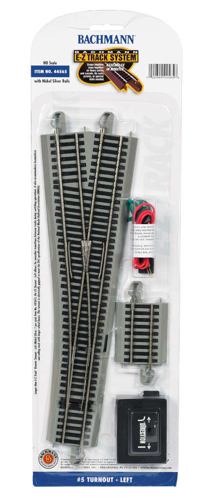 Bachmann #5 Turnout - Left (HO Scale) NEW (GREAT SPECIAL!!!!)