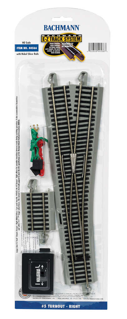 Bachmann #5 Turnout - Right (HO Scale) NEW (GREAT SPECIAL!!!!)
