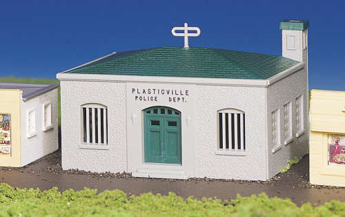 Bachmann Police Station (HO Scale) Kit NEW BOXED (Special Offer)