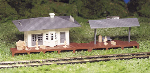 Bachmann Suburban Station (HO Scale) Kit NEW BOXED