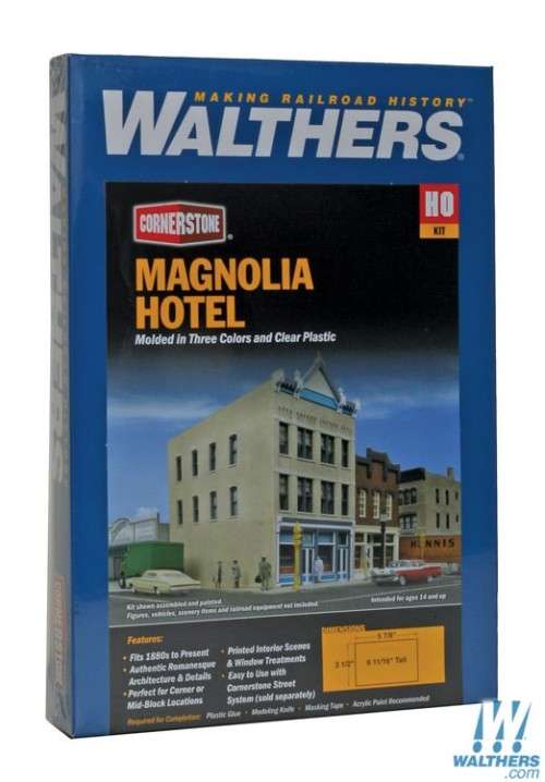 Walthers Cornerstone Magnolia Hotel - KIT (NEW)