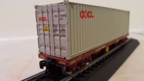 SARM SMLJ-1 Container Wagon (OOCL) (NEW BOXED)