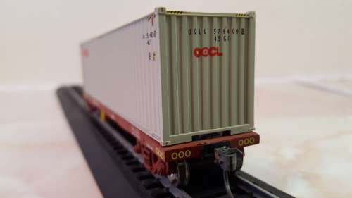 SARM SMLJ-1 Container Wagon (OOCL) (NEW BOXED)