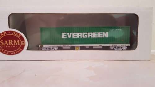 SARM SMLJ-2 Container Wagon (EVERGREEN) (NEW BOXED)