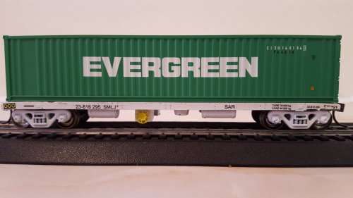 SARM SMLJ-2 Container Wagon (EVERGREEN) (NEW BOXED)