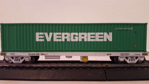 SARM SMLJ-2 Container Wagon (EVERGREEN) (NEW BOXED)