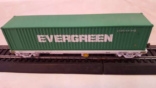 SARM SMLJ-2 Container Wagon (EVERGREEN) (NEW BOXED)