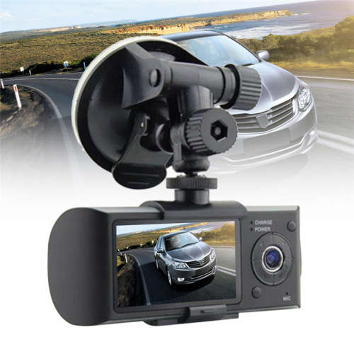 Car Dash Camera DVR R300  (GPS logger, Dual camera)