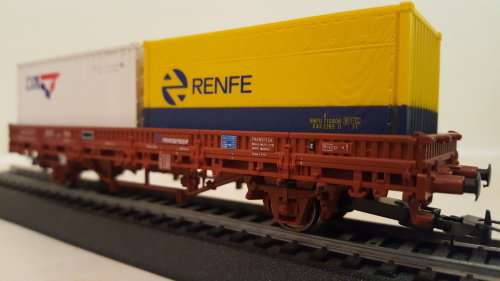Electrotren Container Wagon (Boxed)