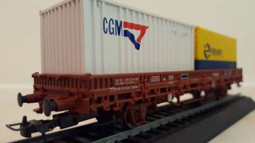 Electrotren Container Wagon (Boxed)