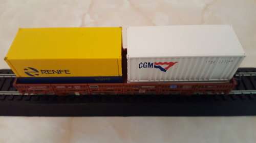 Electrotren Container Wagon (Boxed)