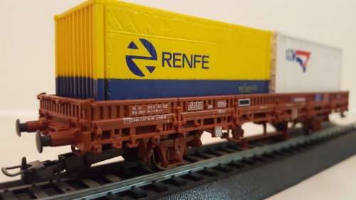 Electrotren Container Wagon (Boxed)