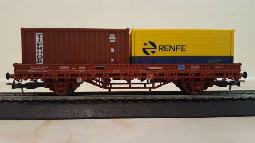 Electrotren Container Wagon (Boxed)